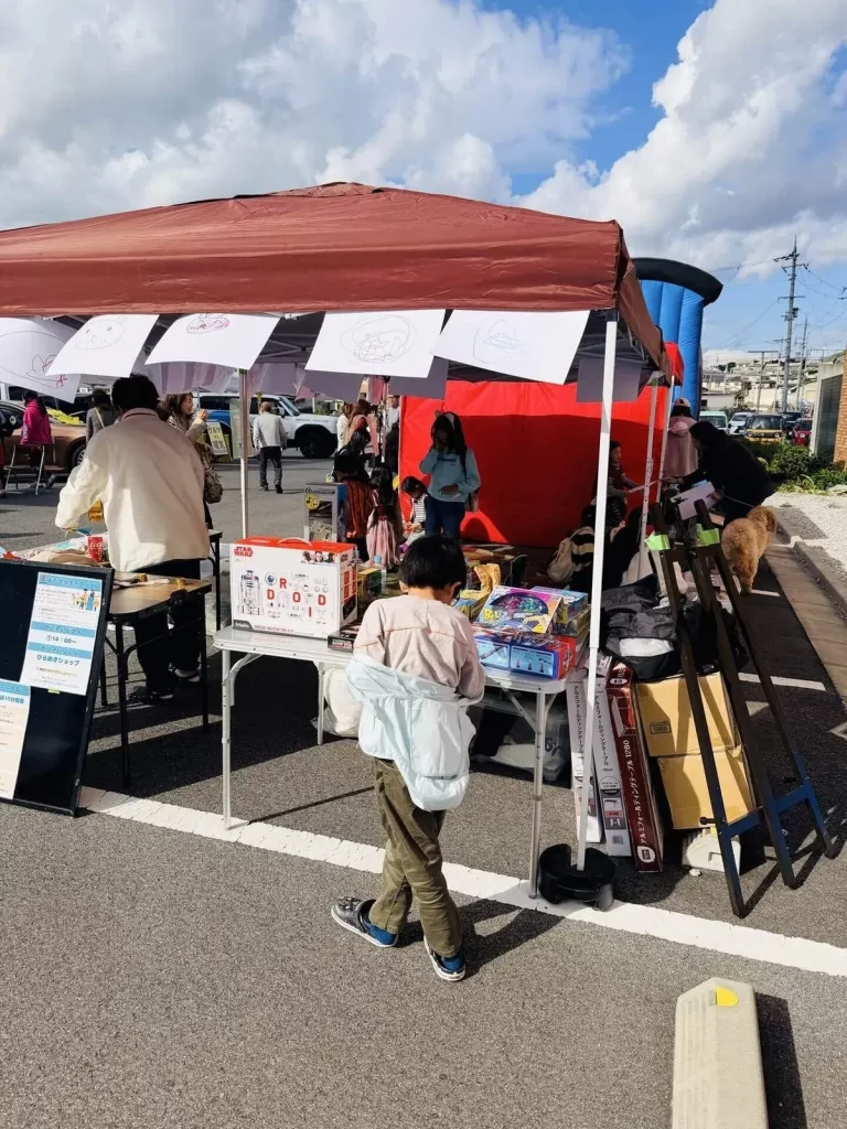 ひらめキッズブースの様子